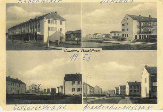 1953 postkarte ungelsheim